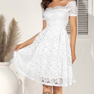 White Lace dress